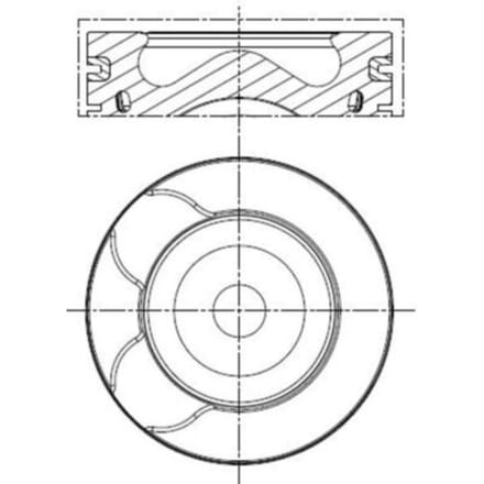 Zuiger MAHLE 039 PI 00128 002
