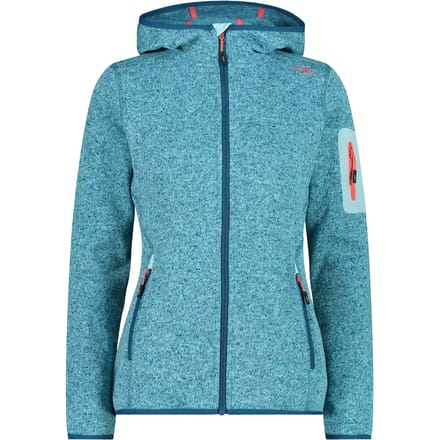 Dames fleece met capuchon CMP
