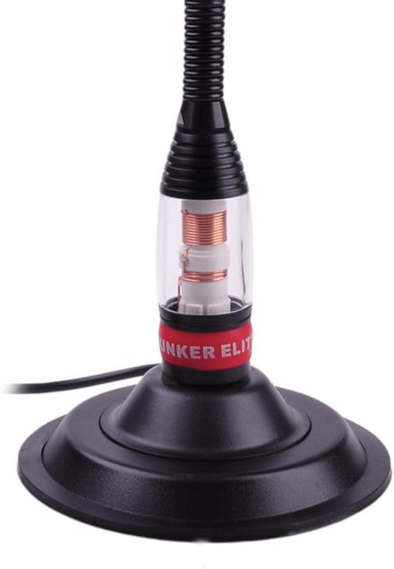 Lange 27mc antenne met magneetvoet incl. kabel en antenne connector
