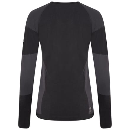 Dare 2B Dames/Dames In The Zone II Base Layer Top met lange mouwen (Zwart)