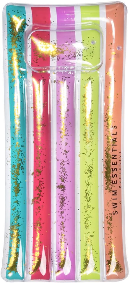 Swim Essentials Luchtbed Zwembad - Luxe - Regenboog - 177 x 67 cm