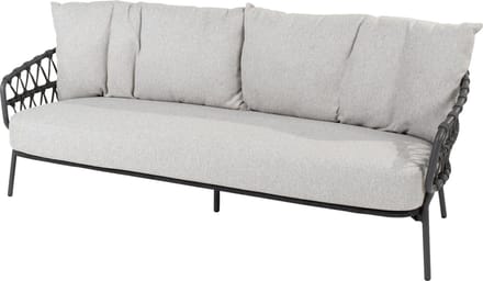 4 Seasons Calpi - 3-zits loungebank - antraciet