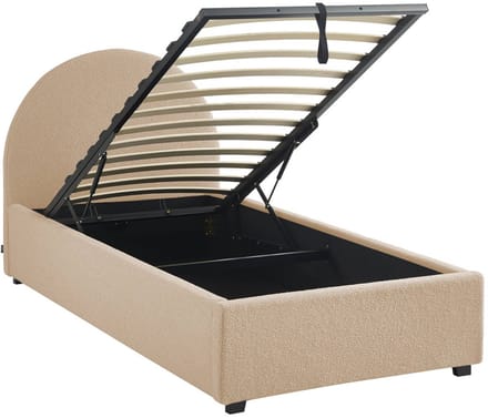 sweeek - Bed met lattenbodem en hoofdeinde, b206 x d104 x h102cm