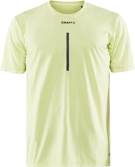 Craft Adv Charge SS Tech Tee Heren - sportshirts - geel - Mannen