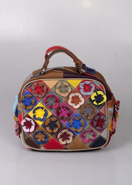 Viabologna Schoudertas Sant Carles Leer - multicolour