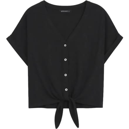 Vrouwelijke ruime knoopblouse Greenpoint Regular