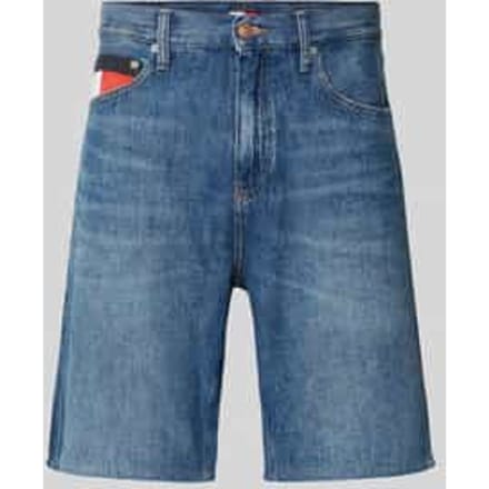 regular fit jeansshorts van puur katoen