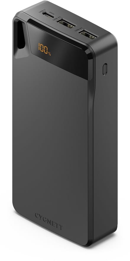 Cygnett Boost 4 20.000 mAh Power Bank - Zwart
