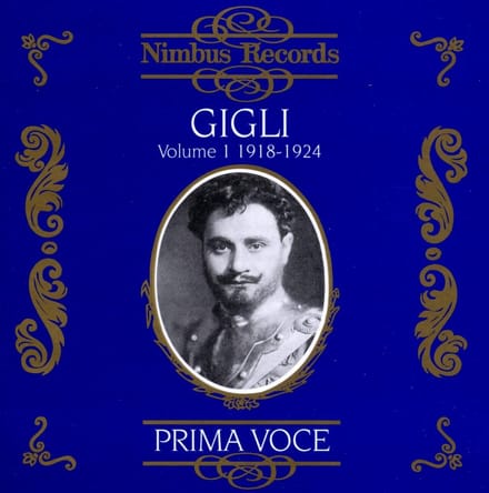 Beniamino Gigli - Volume 1 1918-1924 (CD)