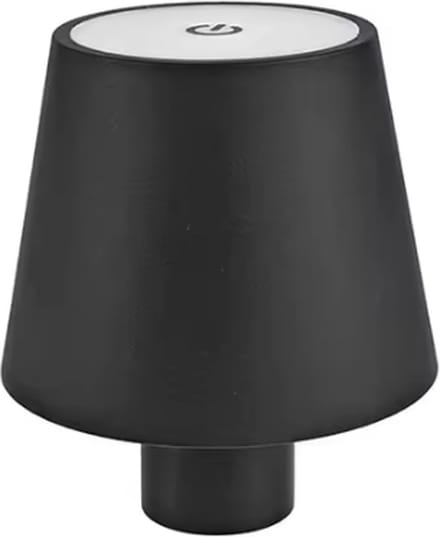 Flessenlamp - Tafellamp - Zwart - Usb Oplaadbaar - Oplaadbare Tafellamp - Warm wit - Touch Dimbaar - LED