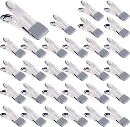Multifunctionele Set van 30 Roestvrijstalen Wasknijpers voor Dagelijks Gebruik