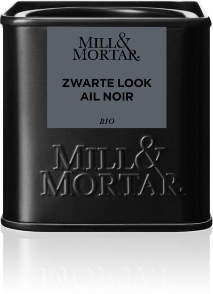 Mill & Mortar - Black Garlic - Bio - Zwarte look
