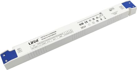 Driver Lifud LF-GHY180H24 24V 180W IP20 Non-Flicker Linear
