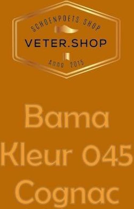 Bama G56 schoen creme voor glad leer - 50ml schoenpoets - 045 cognac