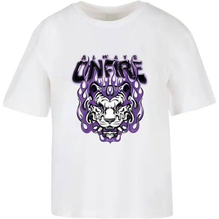 T-shirt dames Miss Tee Always On Fire
