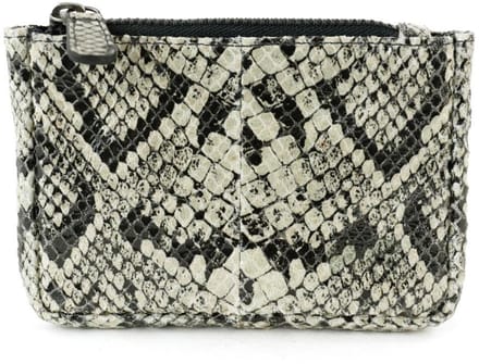 Bear Design Lyla Ritsportemonnee / Sleuteletui - Snake Grey