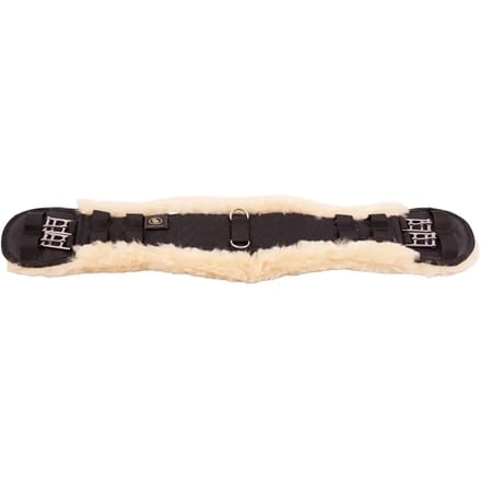 BR Dressuursingel Anatomisch met schapenvacht - 75 cm