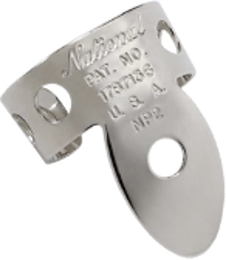 National - Nickel - Vinger plectrum - 12-pack