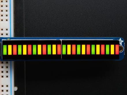 Bi-Color (Red/Green) 24-Bar Bargraph w/I2C Backpack Kit Adafruit 1721