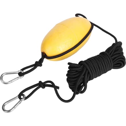 9,8m32,2ft Vis Drijvende Anker Werplijn Zee Drijver Draagbare Drijver Boei Accessoire voor Zee yellow