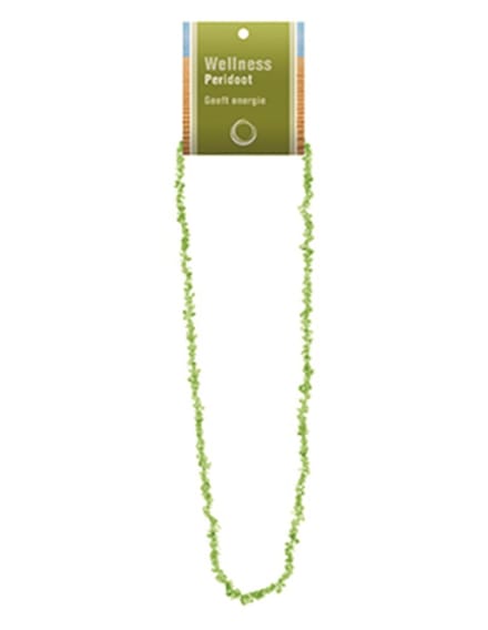 Peridoot splitketting + kaart