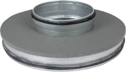 Econox Thermoduct geïsoleerde deksel met vlakke tuit diameter 250 mm - 160 mm