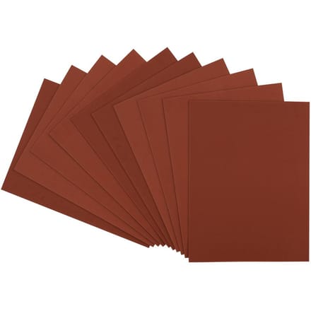 VBS Foam rubber, 2 mm, 10 stuks - Donkerbruin