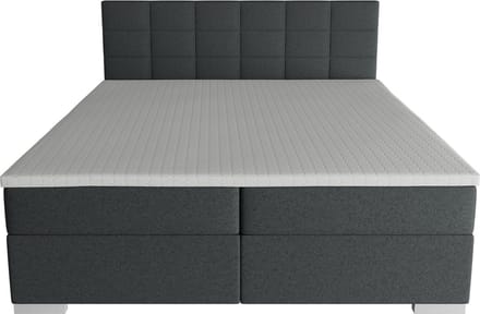 Boxspring Seattle - 180x200 - Donkergrijs