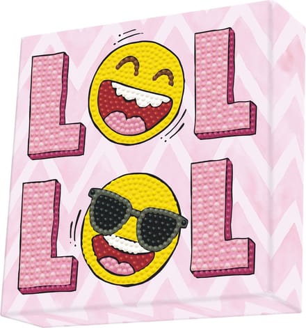 DIAMOND DOTZ LOL - Diamond Painting - 1.112 Dotz - 15x15 cm