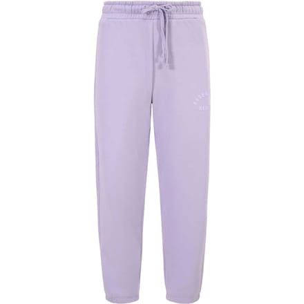 Blank Essentials Joggingbroek voor heren met gebogen logo (Violet)