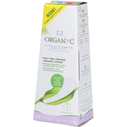 Organyc Inlegkruisjes String 100% Bio Katoen 24 Verband
