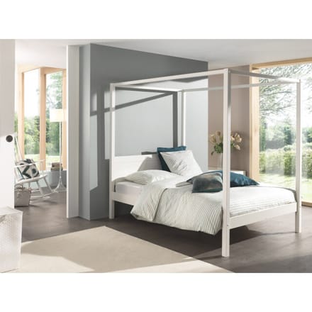 LUCEVI - Pino Hemelbed 140x200cm - Wit