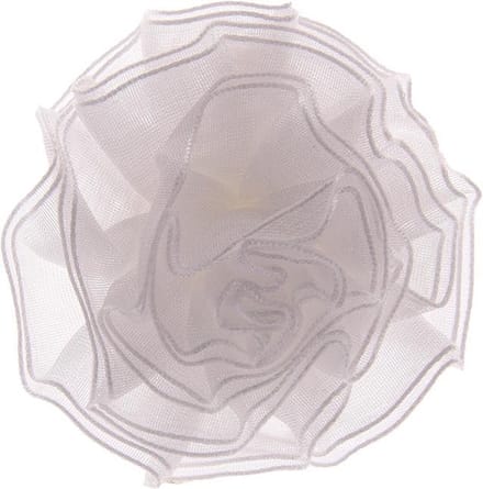 Haarclipje bloem ivoor