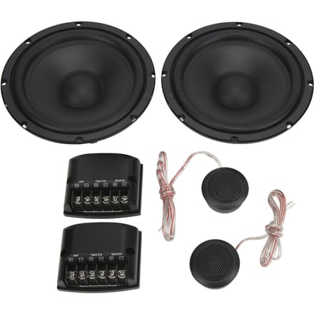 2 Pièces Haut-parleurs de Voiture Universels 400W Maximum 4 Ohms Super Tweeter pour Systèmes Audio de Voiture black