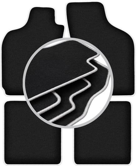 CARLUX-SILVER automatten voor: Fiat Palio sedan (1996-2004)