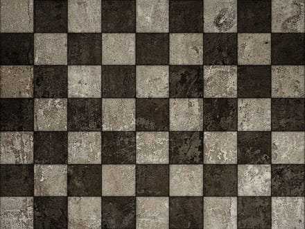 Vinyl | Vloerkleed vinyl | Misty Grey | 170x170 cm