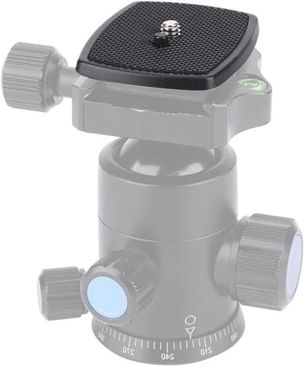 Professionele Mini Quick Release Plate van ABS Plastic met 1/4 Schroef voor Camera's en Statiefaccessoires (35 x 35 mm)