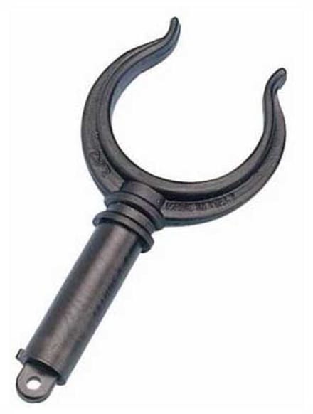 Plastimo Polyamide Roeiklamp Zwart 56 mm