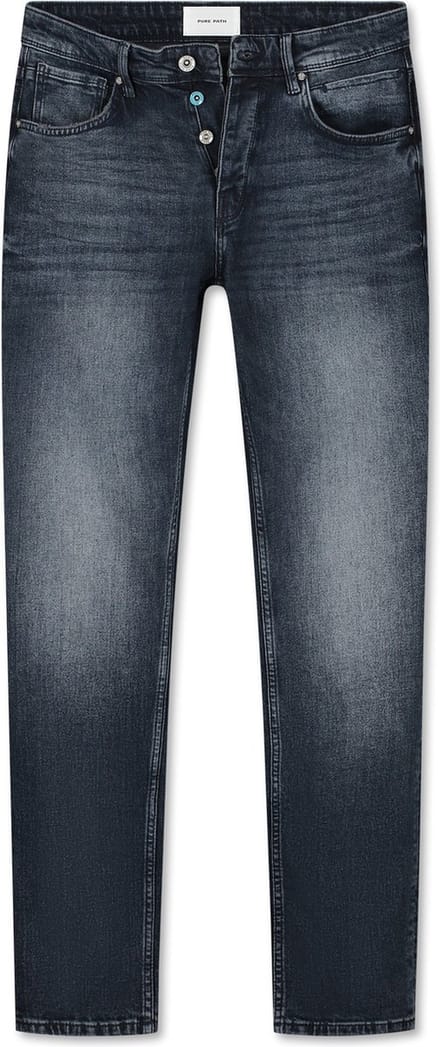 Pure Path Jeans The Ryan W1324 84 Denim Dark Blue Mannen Maat - W28
