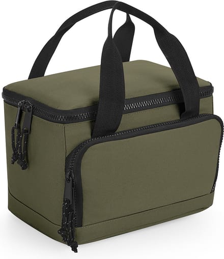Bagbase koeltasje Compact - 24x17x17 cm - 2 vakken - military groen - klein model - lunch tas
