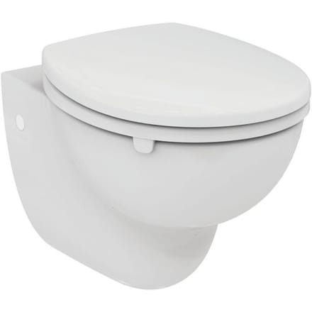 Ideal Standard hung WC without flush rim, SmartGuard E1537HY
