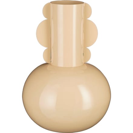 Mica Decorations Boyd Vaas - H36 x Ø25 cm - Metaal - Beige