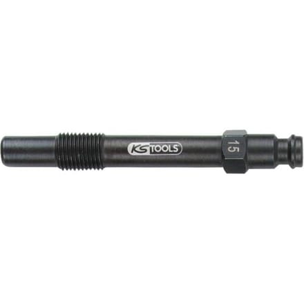KS Tools 150.3675 Gloeibougieadapter, M10x1,0 met buitenschroefdraad, lengte 75 mm