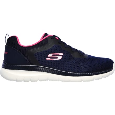 Skechers Bountiful Quick Path dames sneakers blauw
