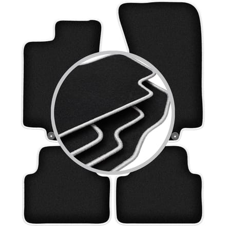 CARLUX-SILVER automatten voor: Jaguar XJ VII sedan (2002-2009)