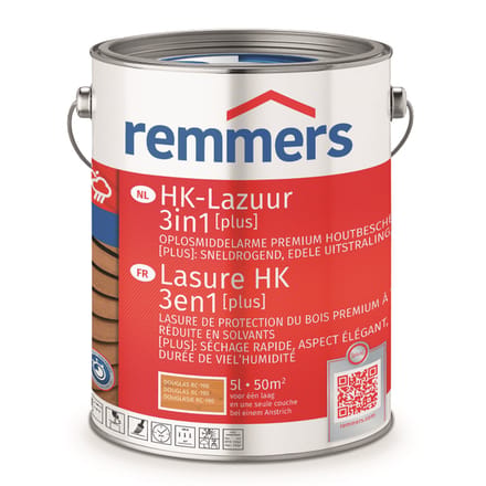 Remmers HK-Lazuur 3in1 [PLUS] - Douglas - 5 liter