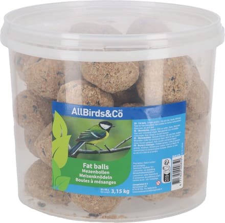 Allbirds&Co Mezenbol Zonder Net - Tuinvogelvoer - 35x90 g