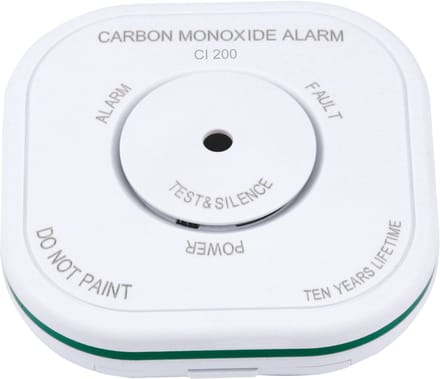 Olympia CI 200 Koolmonoxidemelder Koppelbaar werkt op batterijen Detectie van Koolmonoxide