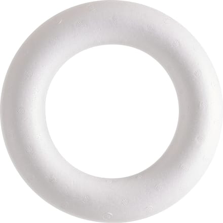 Piepschuim ring vol - Ø approx. 20 cm