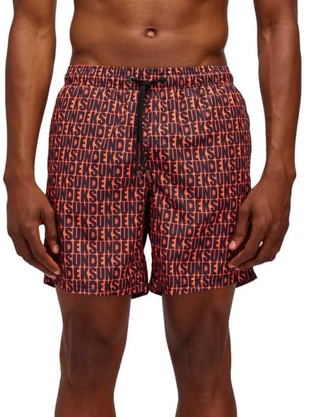 Sundek Payoff Zwembroek Oranje XL Man